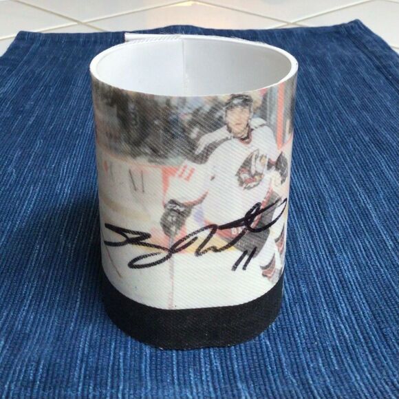 BAKERSFIELD CONDORS Ryan Watson ECHL Signed Hockey Custom Koozie Auto ~757A - Picture 2 of 2